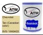 Preview: Chevrolet, Tan (Canadian color), 9V9 / WA9403: 500ml Lackdose, von ATW Autoteile West.